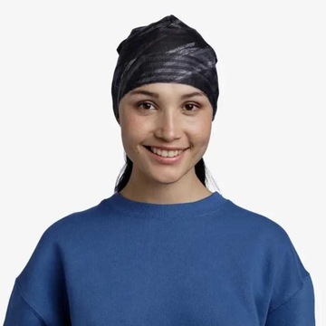 Czapka zimowa sportowa na zimę Buff Thermonet Beanie Czarno-Szara