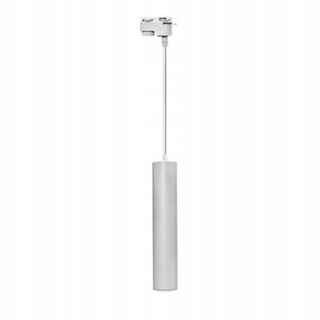 Lampa szynowa LED wisząca biała sopel 30cm GU10