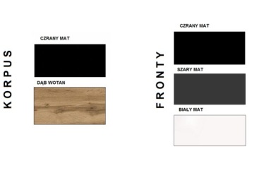 ШКАФ ДЛЯ ТЕЛЕВИЗОРА LOFT 160 WOTAN MAT ЧЕРНЫЙ ВЫСОКИЙ КАРКАС