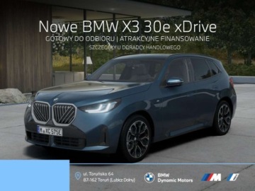 BMW X3 G45 SUV Plug-In 2.0 30e 299KM 2026 BMW X3 30e xDrive 299 KM PHEV - Gotowy do Odbioru - Panorama - M Sport 2.0