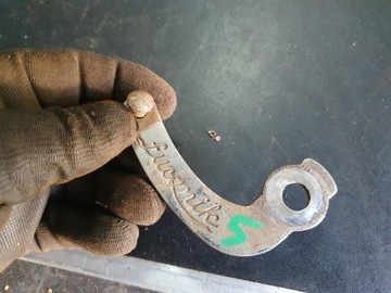 LUCZNIK ВЕЛОСИПЕДНАЯ ЛАМПА ТОРМОЗНАЯ БЛОКИРОВКА КОЛЕСА PRL