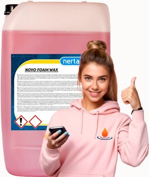 NERTA Novo Foam Wax. Pianowy wosk! Najlepszy! 25L