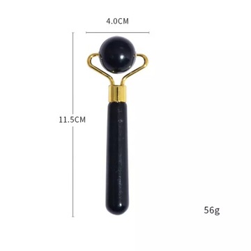 2X РОЛИК + МАССАЖЕР ДЛЯ ЛИЦА С КАМНЯМИ ГУА ША ПОДАРОЧНЫЙ НАБОР