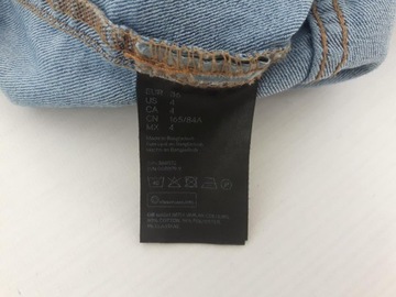 H&M jeansowa SUKIENKA trapezowa MODNA szmizjerka _ 36