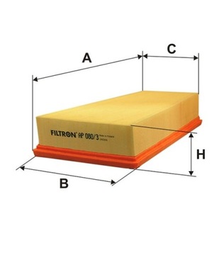 FILTR VZDUCHU AP080/3 CITROEN XSARA PEUGEOT 306