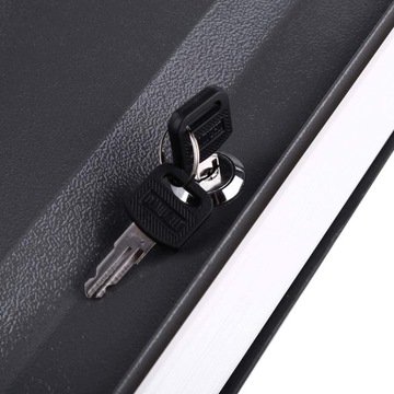 СЕЙФ КАССЕТНАЯ ДЕНЕЖНАЯ КНИГА КЛЮЧИ МЕТАЛЛИЧЕСКИЙ ОТДЕЛЕНИЕ ДЛЯ ХРАНЕНИЯ КЛЮЧ 1