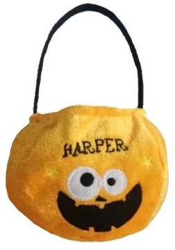 TOREBKA MINI KOSZYK WOREK NA CUKIERKI HALLOWEEN