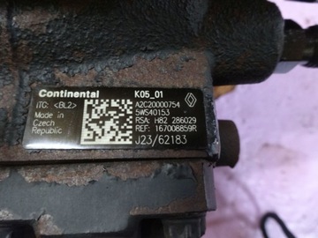 NISSAN MICRA 1.2 12V 98KM A2C20000754 5WS40153 H82286029 ČERPADLO VSTŘIKOVAČE