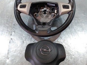 РУЛЕВОЕ КОЛЕСО С ПОДУШКОЙ OPEL CORSA D 13155559 SV70042000 13235770
