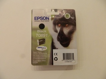 TUSZ ORYGINAŁ EPSON T0891 BLACK