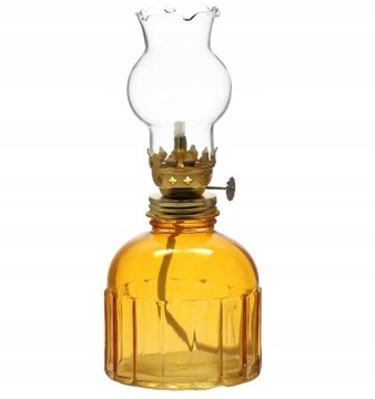 LAMPA NAFTOWA SZKLANA MAŁA