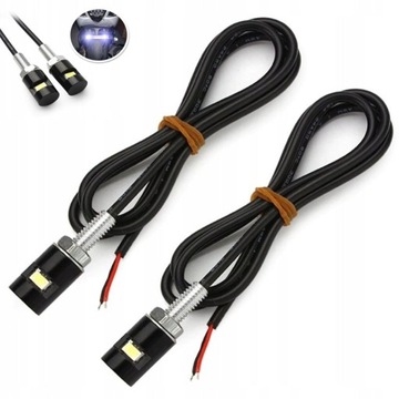 LAMPKA LED tablicy rejestracyjnej podświetlenie motocyklowe motocykla 2szt