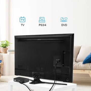 Kabel adapter konwerter z Euro Scart do HDMI