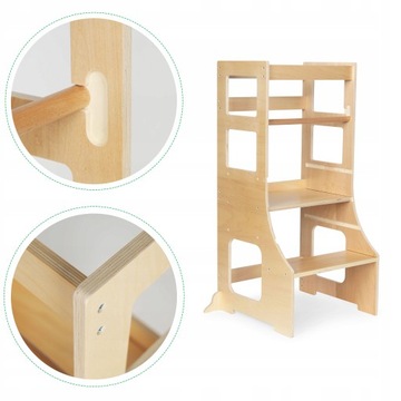 Кухонный помощник для детей - деревянный ECOTOYS