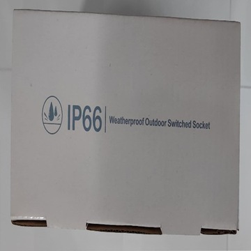 IP66 ВНЕШНЯЯ САДОВАЯ РОЗЕТКА с выключателем