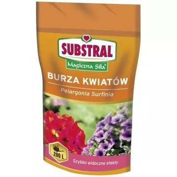 Substral krys. Burza Kwiatów 200 g.