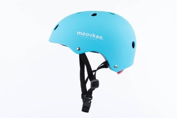 MOOVKEE Детский шлем. Синий матовый 48-55 см