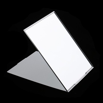 Przenośne lusterko jednostronne, podróżne lusterko do golenia pod prysznic dla L