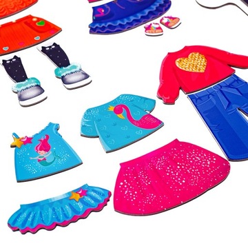 МАГНИТНАЯ ИГРА-ОДЕВАЛКА NIKOLE LITTLE FASHION