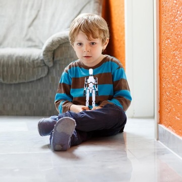 МАНЕКЕН МНОГОСУСТАВНОЙ ПОДВИЖНЫЙ РОБОТ ПЕЧАТНЫЙ МАНЕКЕН 3D TOYSLUCKY 13 TOY