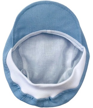 Формальный комплект из льняного платья 68 см.