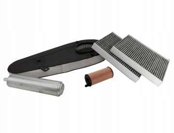 BMW 5 GT F07 09-17 520D 163KM 184KM FILTRY SADA