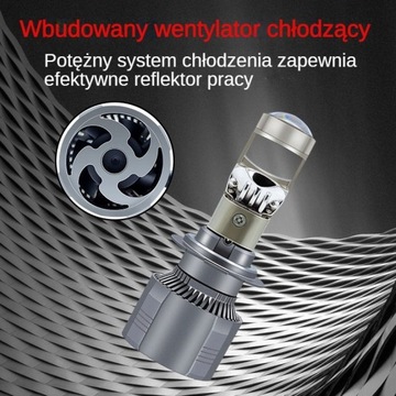 НАБОР BI LED ЛИНЗ H7 Фары ПРОЕКТОР 2x