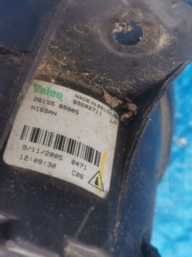 HALOGEN LEVÝ NISSAN PRIME P12 26155 89905