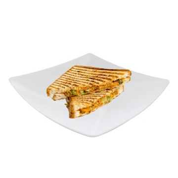 4x КВАДРАТНЫЕ ПЛАСТИКОВЫЕ ТАРЕЛКИ ТОЛЩИНОЙ 20,5 СМ, НАБОР 4 ШТ.