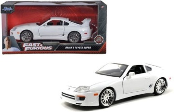 Jada fast & furious toyota supra білий 1995 форсаж simba
