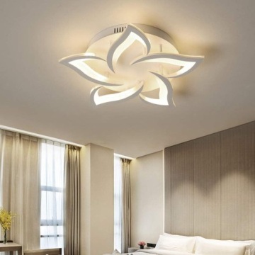 ЛЮСТРА СВЕТОДИОДНАЯ ПОТОЛОЧНАЯ ЛАМПА 50ВТ ЦВЕТОК ЛОТОСА + Пульт дистанционного управления + Приложение