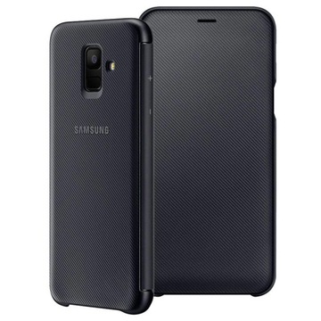 Oryginalne etui Galaxy A6 WALLET COVER Czarny