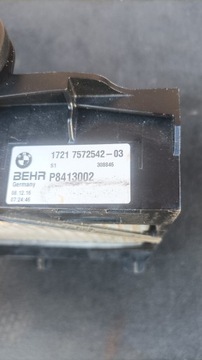 BMW F 01 10 06 13 PŘÍDAVNÁ CHLADIČ VODY + SÁNÍ