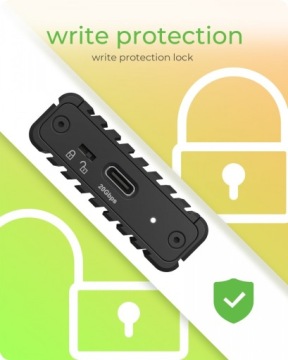 Корпус ICYBOX IB-1917M-C32a NVMe USB 3.2 Gen 2x2, 20 Гбит/с.