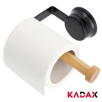 ДЕРЖАТЕЛЬ ДЛЯ ТУАЛЕТНОЙ БУМАГИ БЕЗ СВЕРЛЕНИЯ БАМБУК