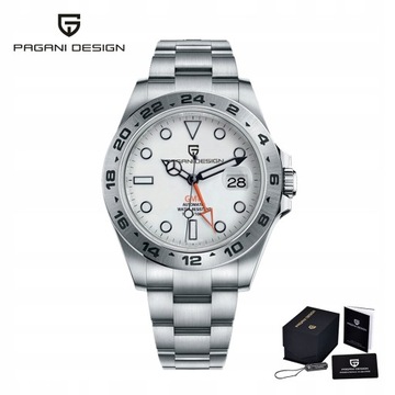 Automatyczne zegarki mechaniczne Zegarek GMT Sapphire