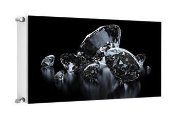 MAGNES MATA MAGNETYCZNA NA KALORYFER 100x60 DIAMENTY