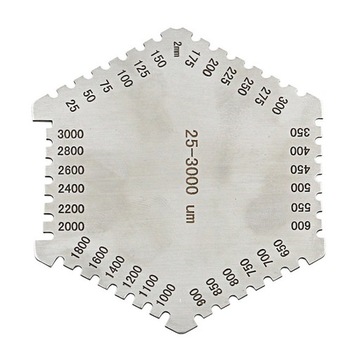 3 . Precyzyjny grzebień z mokrym filmem