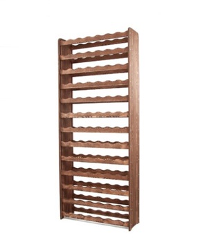 Винная полка RW-16 /91 бутылка/ - Коричневый Декор