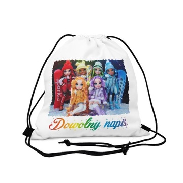 WOREK imię strój kapcie BUTY WF RAINBOW HIGH