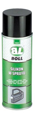 BOLL SILIKON W SPRAYU DO SMAROWANIA USZCZELEK ZAWIASÓW DRZWI ODPORNA 200ml