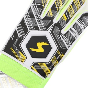 1 пара детских футбольных перчаток E6, латексные вратарские перчатки