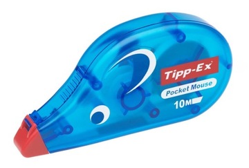 BIC KOREKTOR TIPP-EX POCKET MOUSE W TAŚMIE 10m X 4,2mm SZKOLNY BIUROWY
