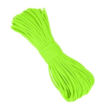 Многофункциональный поводок Paracord 7 со светоотражающим эффектом длиной 31 м.