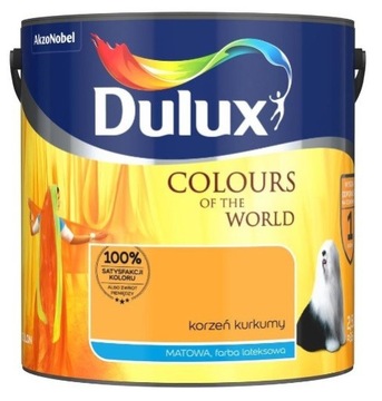 DULUX KOLORY ŚWIATA KORZEŃ KURKUMY 2.5L