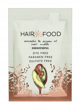 MASKA DO WŁOSÓW Z AWOKADO I OLEJKIEM ARGANOWYM HAIR FOOD