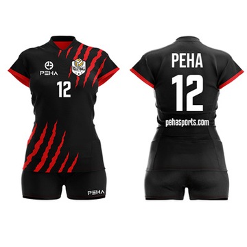 Женская волейбольная футболка PEHA King - бесплатная печать