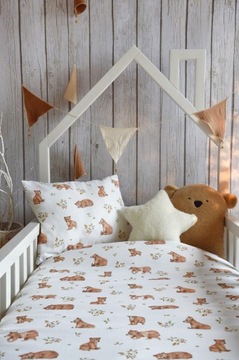 Мешочек для детского сада для постельного белья Мишка