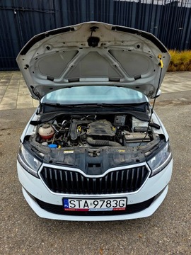 Skoda Fabia III Kombi Facelifting 1.0 TSI 95KM 2021 Skoda Fabia 1,0 panorama serwis ASO, bezwypadkowy, zdjęcie 3