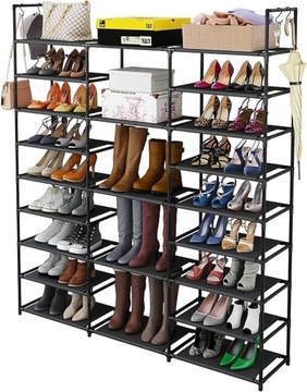 Szafka Na Buty z 23 Półkami Mieści 50-55 Par Butów + GRATIS